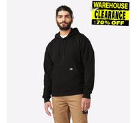 Dickies Hombre, Sudadera en felpa de grosor medio con capucha y sin cierre, corte regular, negro, 3XL