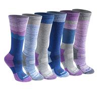 Dickies Dri-Tech Fashion Moisture Control Crew Socks, Available in S-XL (5, 6, 12 Pairs) Calcetines, Blue Mountain (6 Pares), (Pack de 6) para Mujer