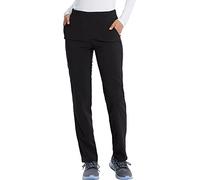 Dickies EDS Essentials DK019 - Pantal n m dico para hombre y mujer, tiro natural, pierna c nica, Negro, X-Small