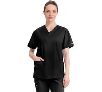 Dickies EDS Signature Men's V-Neck Top, Black, Medium