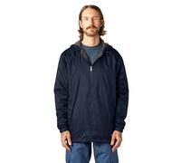 Dickies Fleece Lined Nylon Hooded Jacket Chaqueta, Azul Marino Oscuro, Large para Hombre