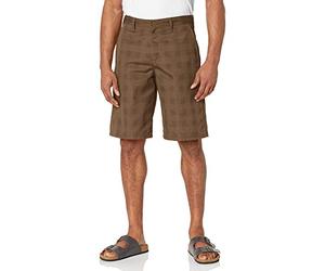 Dickies Flex Regular Fit Plaid Flat Front 11in Shorts Pantalones Cortos Informales, Seta, 30 Hombres