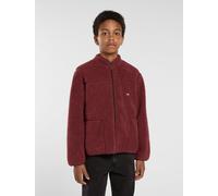 Dickies - Forro polar Mount Hope para niños, Rojo, Talla: L