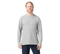 Dickies Heavyweight Ls Pocket Tee Relaxed, Camiseta Hombre, Heather Gray, M