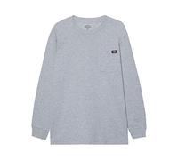 Dickies Heavyweight Ls Pocket Tee Relaxed, Camiseta Hombre, Heather Grey, M