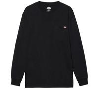 Dickies Heavyweight Ls Pocket Tee Relaxed, Camiseta Hombre, Negro (Black), S