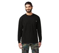 Dickies HEAVYWEIGHT LS POCKET TEE RELAXED, Camiseta para Hombre, Negro (BLACK), XL