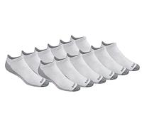 Dickies Herren Dri-tech - Calcetines de corte bajo con control de humedad, Blanco (12 pares), L