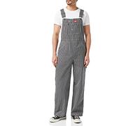 DICKIES Hickory Stripe Bib Overall, Petos para Hombre, Multicolor (Hickory Stripe), 38 /L34