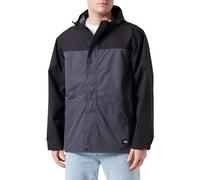 Dickies Hombre, Chaqueta impermeable, Carbón, L
