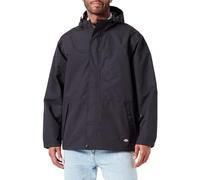 Dickies Hombre, Chaqueta impermeable, negro, XXL