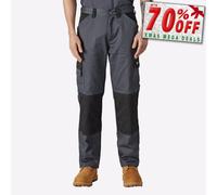 Dickies Hombre, Pantalón Everyday, GRIS/NEGRO, 32W / 32L