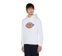 Dickies Hombre Icon Logo Informal Sudadera Moda Top Sudadera Blanco (Ajustado)
