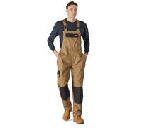 Dickies Hombre, Mono de tirantes Everyday, CAQUIS/NEGRO, S