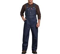 Dickies Bib Overall Babero y Tirantes, Indigo Rigid, 34W / 32L para Hombre