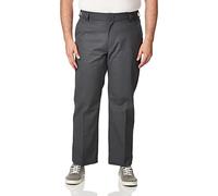 Dickies Hombre, Pantalón utilitario Active en sarga con cinturilla y corte regular, Carbón, 34W / 34L
