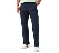 Dickies Hombre, Pantalón utilitario Active en sarga con cinturilla y corte regular, NAVY Talla únicaCURO, 36W / 32L