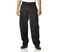 Dickies Hombre, Pantalón utilitario Active en sarga con cinturilla y corte regular, negro, 36W / 32L