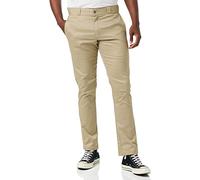 Dickies Hombre, Pantalón utilitario de corte recto ceñido, ARENA DEL DESIERTO, 32W / 32L