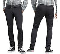 Dickies Work Pant Skinny Straight Pantalones Casuales, Black, 30W / 32L para Hombre