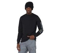 Dickies Hombre, Sudadera con estampado gráfico Okemo (BCI), negro, XXL