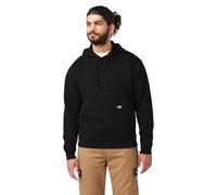 Dickies Hombre, Sudadera en felpa de grosor medio con capucha y sin cierre, corte regular, negro, XL