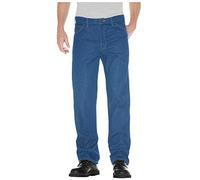 Dickies Denim 5Pkt Jean Regular Jeans, Stone Washed Indigo Blue, 40W / 32L para Hombre