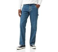 Dickies Hombre, Vaquero utilitario holgado en denim con efecto desgastado a la piedra, TINTERIZADO, 32W / 30L