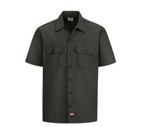Dickies Hombres Camisa Casual Manga Corta Original Fit con Botones Trabajo 1574