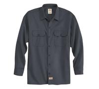 Dickies Hombres Camisa Manga Larga Tradicional Botón Frente Uniforme Trabajo 574