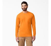 Dickies Hombres Camiseta Resistente Bolsillo Manga Larga Corte Holgado WL450