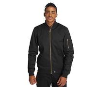 Dickies Hughson Chaqueta Bomber, Negro (Black BK), Small (Tamaño del Fabricante:Small) para Hombre