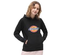 Dickies Icon Logo Hoodie W Sudadera con Capucha, Nero, L para Mujer