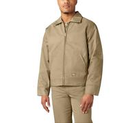 Dickies Insulated Eisenhower Front-Zip Jacket Chaqueta, Beige, XL para Hombre