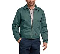 Dickies Insulated Eisenhower Front-Zip Jacket Chaqueta, Lincoln Green, Medium para Hombre