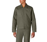 Dickies Insulated Eisenhower Front-Zip Jacket Chaqueta, Musgo, S para Hombre