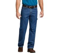 Dickies Jeans de carpintero de ajuste relajado para hombre, lavados a la piedra, 36 W x 30 L EE. UU.