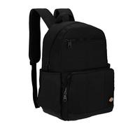 Dickies Journeyman - Mochila de gran capacidad con logotipo clásico, resistente al agua, mochila casual, Negro -, L, Tela