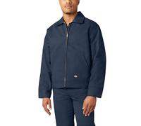 Dickies Insulated Eisenhower Front-Zip Jacket Chaqueta, Dark Navy, Medium para Hombre