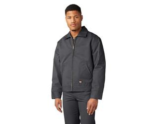 Dickies Lined Eisenhower-Chaqueta Hombre, Gris (Charcoal Grey ch), Large