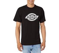 Dickies LOGO HEAVYWEIGHT SS TEE, Camiseta para Hombre, Negro (BLACK), L