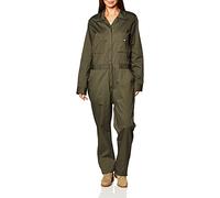 Dickies Long Sleeve Cotton Twill Coverall Mono de Trabajo, Musgo, XL Mujeres