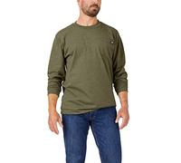 Dickies Long Sleeve Heavyweight Crew Neck Playera de Manga Larga para Hombre