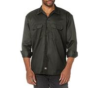 Dickies - Camisa con Manga Larga para Hombre, Color Verde Oliva, Talla L