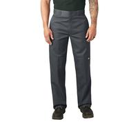 Dickies Loose Fit Double Knee Work Pants Pantalones Informales de Negocios, Gris Oscuro, 36W x 30L para Hombre