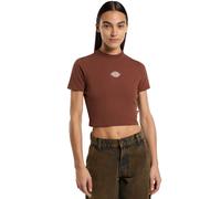 Dickies Maple Valley Tee Damen T-Shirt Camiseta Crop Top Marrón