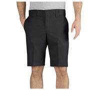 Dickies Men's 11 Inch Slim Fit Stretch Twill Work Short, Black, 31