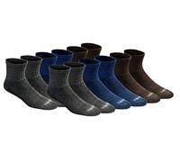Dickies Men's Dri-tech Moisture Control Quarter Socks Multipack