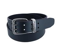 Dickies Men's Leather Two Prong Casual Belt, Xlarge, Black