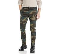 Dickies Men's Stretch Skinny fit Pant, Hunter Green Camo, 33W X 30L